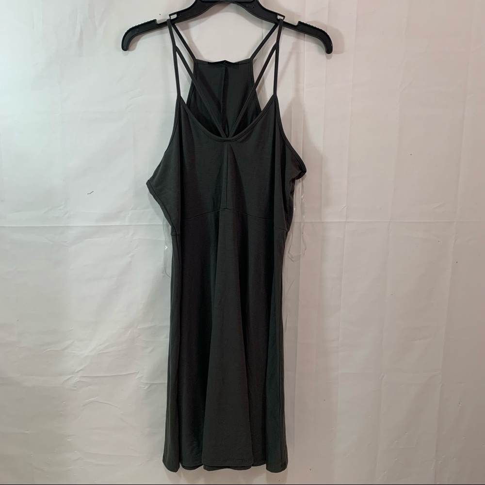 Shiela Rose Eomens NWT Sleeveless Tank Mini Dress in Grey Size XL